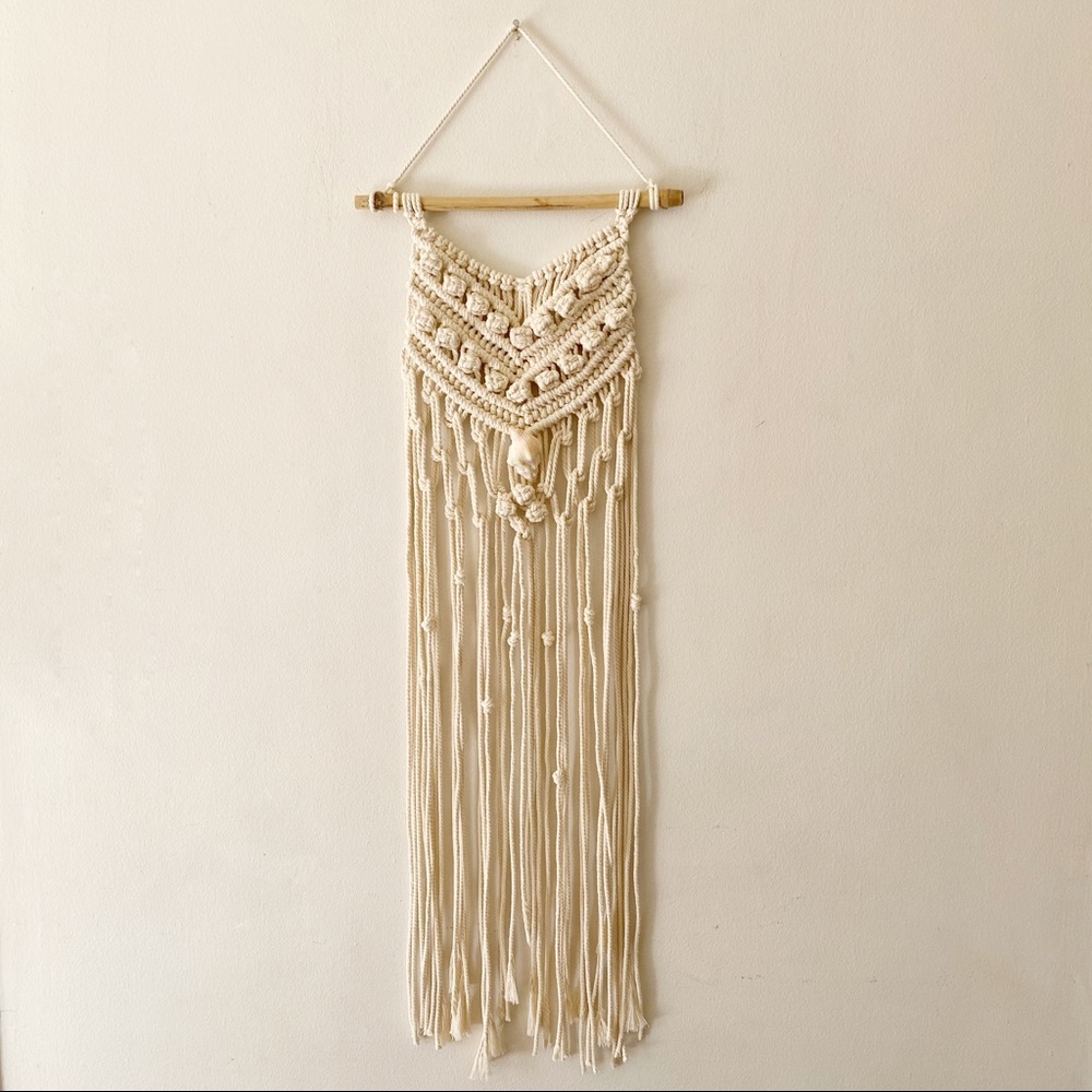 Coastal Macrame Hanging Handmade